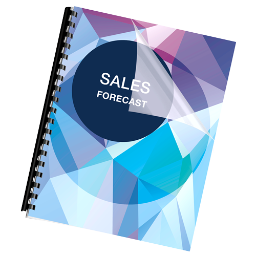 Fellowes PET Ultra Clear Binding Covers, 7mil Letter Size, Pack of 1