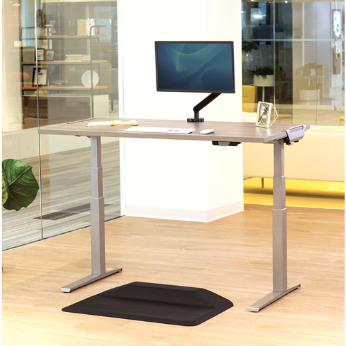 Fellowes High Pressure Laminate Desktop Gray Ash - 60"x30"