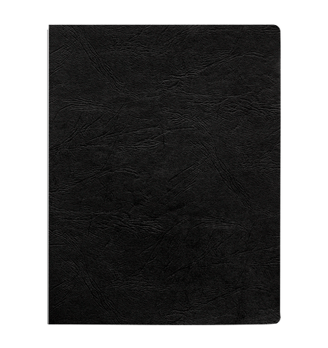 Fellowes Executive Binding Cover Letter, Midnight Black, 200 pack
