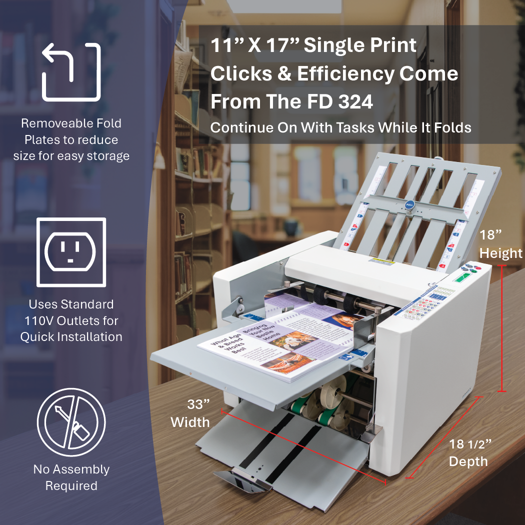 Formax FD 324 Tabletop Document Folder