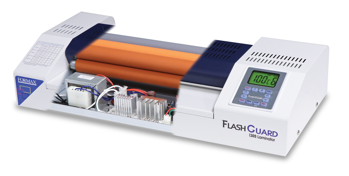 Formax FlashGuard 13R8 13" Pouch Laminator