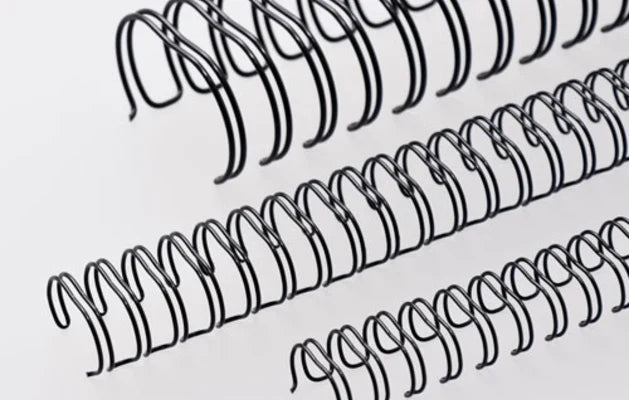 Formax White ReadyWire, Letter Size, Double-Loop, Pitch 3:1 (1/4″ to 1/2″) & 2:1 (1/4″ to 1-1/4″) Binding Wire