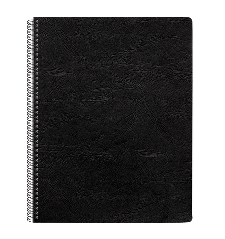 Fellowes Executive Presentation Covers - Oversize, Ebony, 50 pack