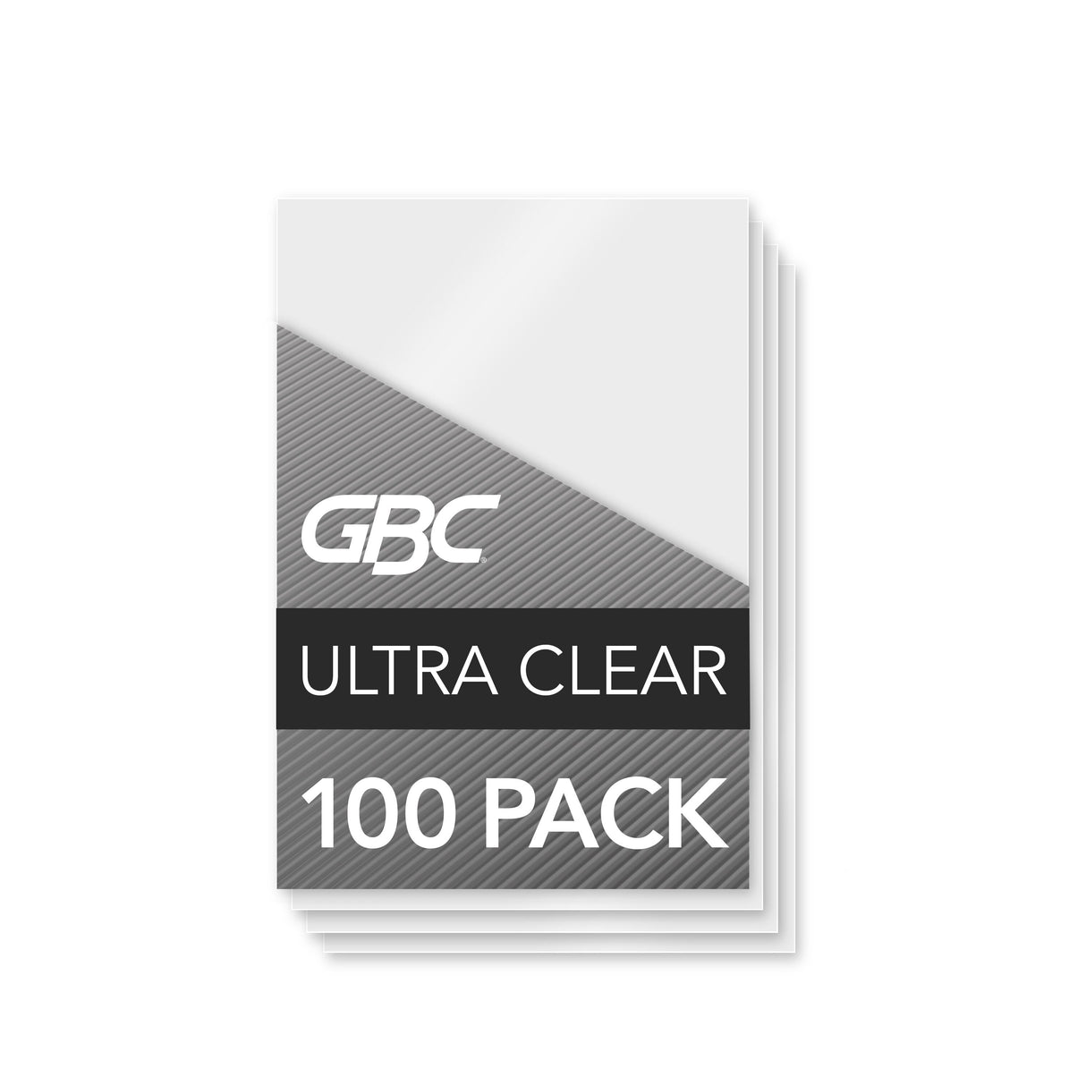GBC UltraClear Thermal Laminating Pouches - ID Size, 5 mil, 100 Pack