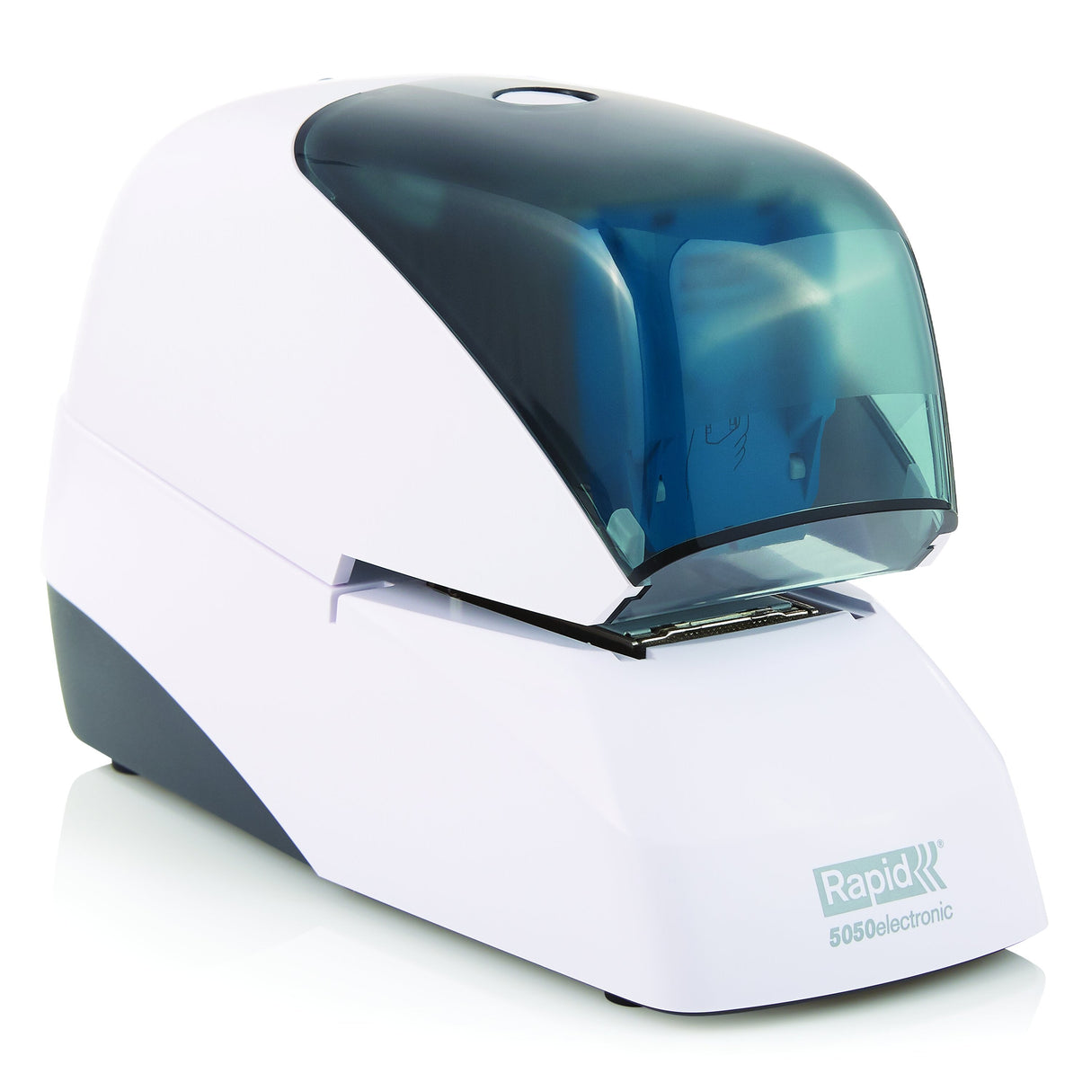 Rapid 5050e Electric Cartridge Stapler - White, 60 Sheets