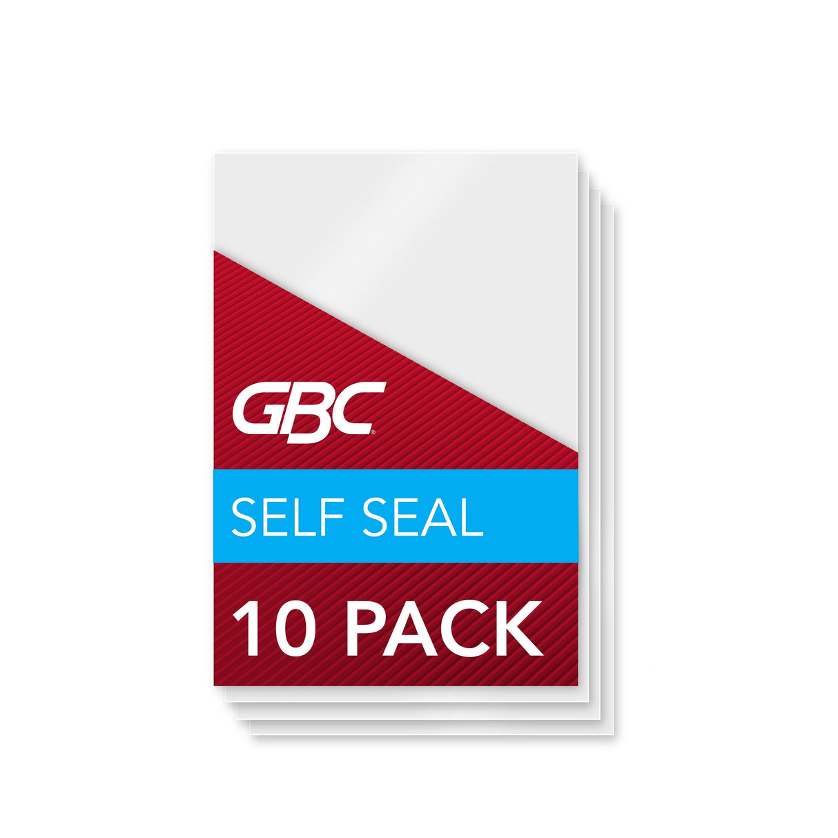 GBC Self-Sealing Laminating Pouches - Wallet Size, 8 Mil, 10 Pack