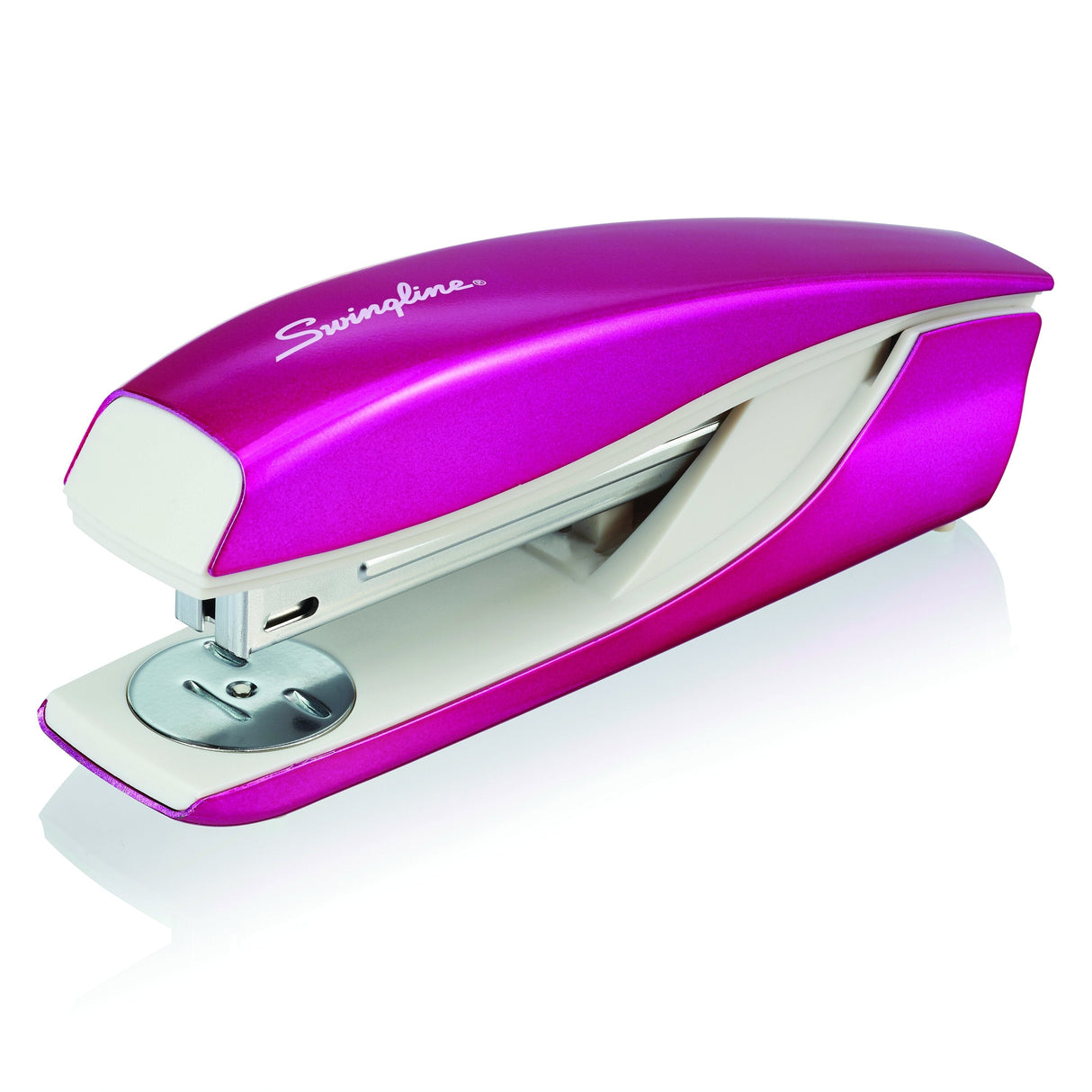 Swingline NeXXt Series WOW Desktop Stapler, Pink, 40-Sheet Capacity