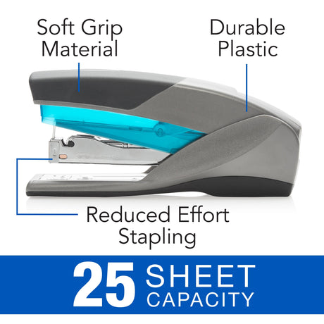 Swingline Optima 25 Stapler - Blue/Gray, 25 Sheets