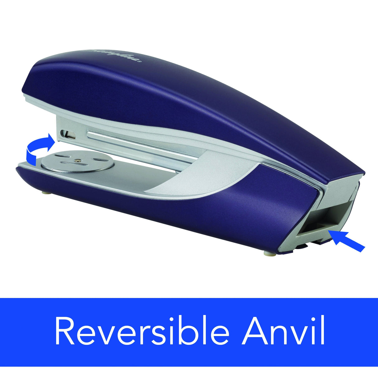 Swingline NeXXt Series Style Desktop Stapler, Blue - 40 Sheets, Top-Loading