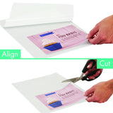 Mead EZAlign Thermal Laminating Pouches - Letter Size, 3 Mil, 150 Pack