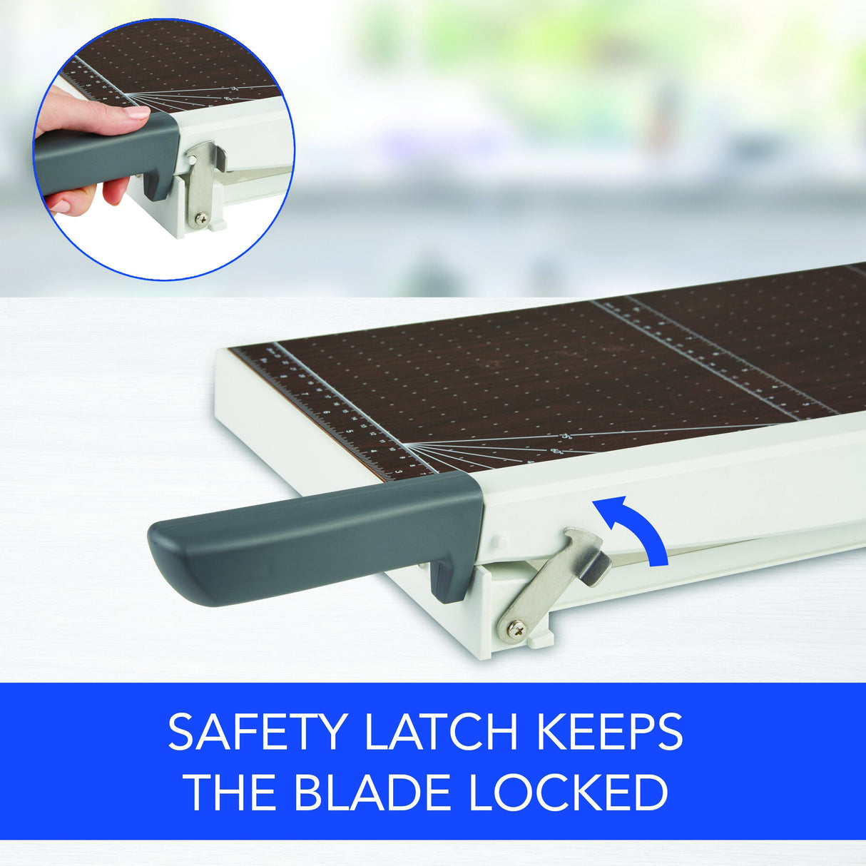 Swingline ClassicCut 1510W Guillotine Trimmer with EdgeGlow