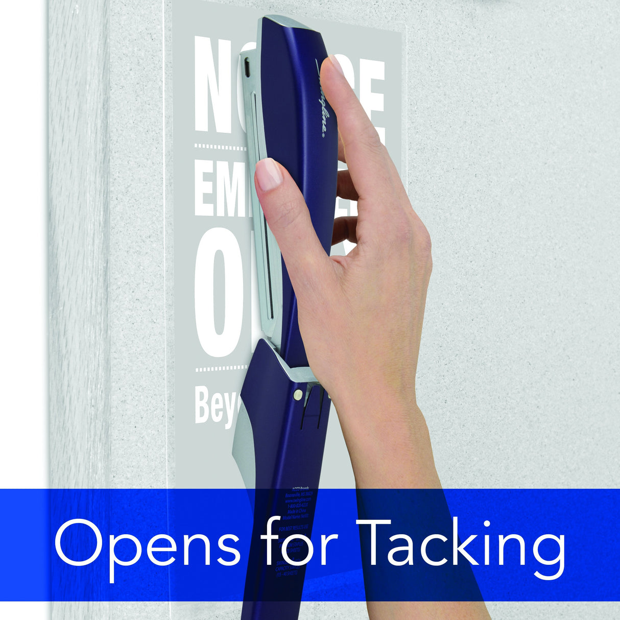 Swingline NeXXt Series Style Desktop Stapler, Blue - 40 Sheets, Top-Loading