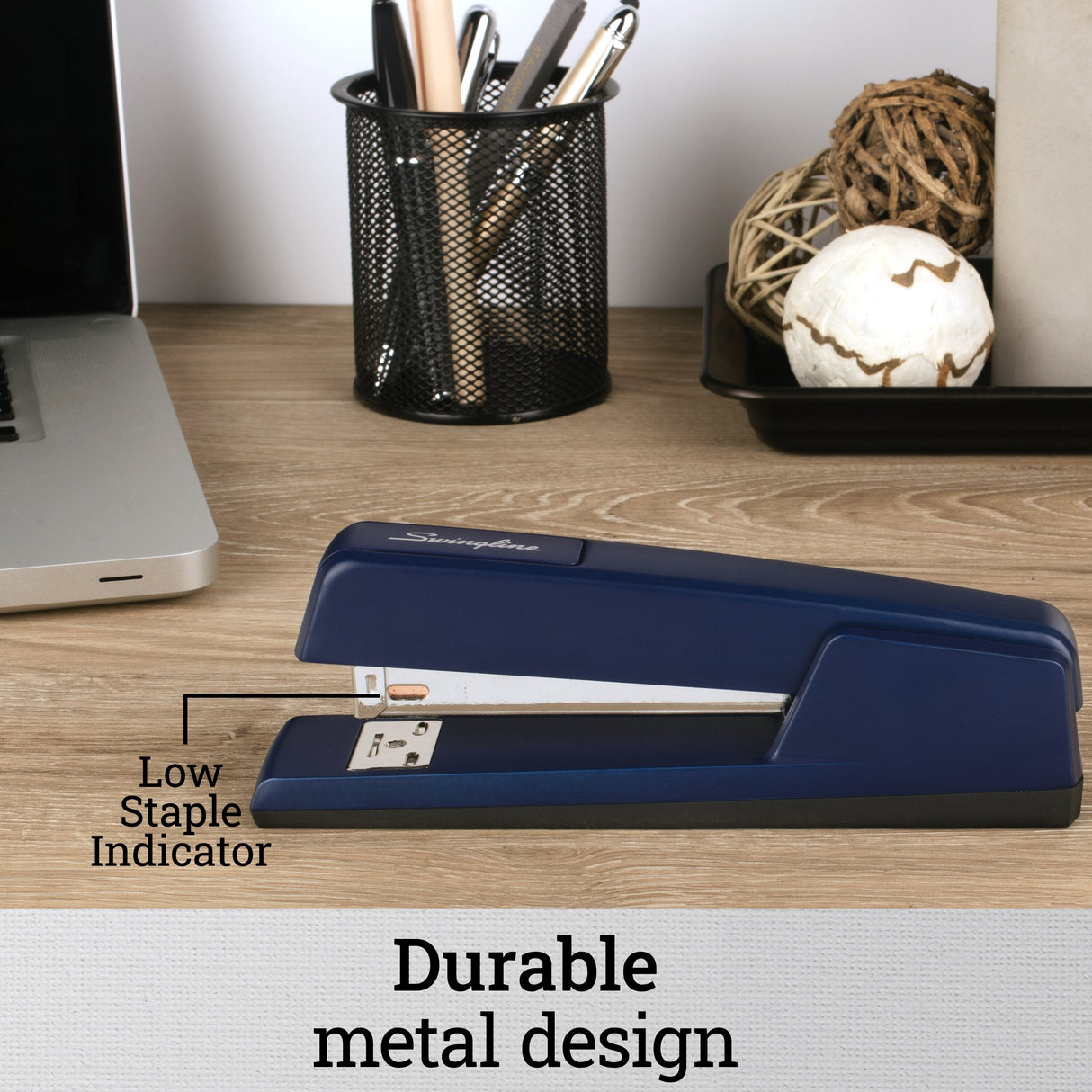 Swingline 747 Classic Stapler, Royal Blue, 30 Sheets