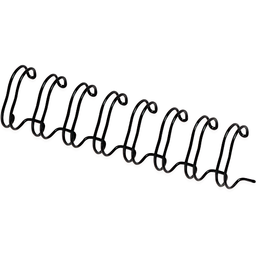 Fellowes Wire Binding Combs, 9/16", 130 Pages, Black