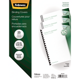 Fellowes Futura Presentation Covers Letter, Frosted 25 pack - Updated Edition