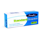 Swingline Standard Staples, 1/4" Length, 210 Per Strip, 5,000/Box