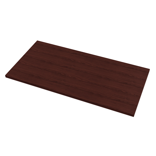 Fellowes High Pressure Laminate Desktop Mahogany - 48"x24"