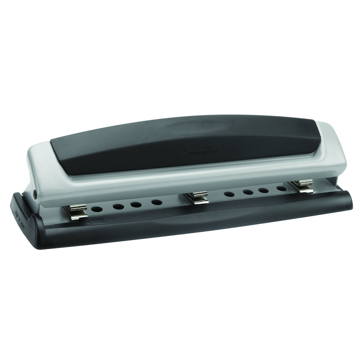 Swingline Precision Pro Desktop Punch, 2-3 Hole, Adjustable Centers, 1 ...