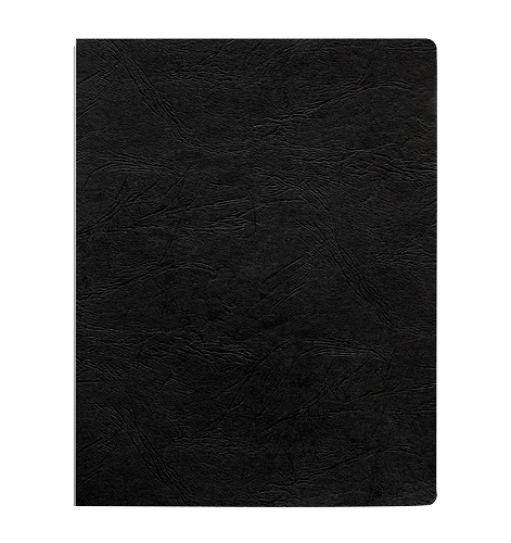 Fellowes Executive Binding Cover Letter, Midnight Black, 200 pack