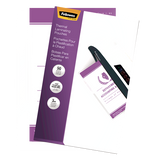 Fellowes Glossy Pouch - Lawful, 3 mil, 50-pack