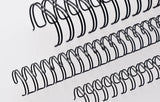 Formax Silver ReadyWire, Letter Size, Double-Loop, Pitch 3:1 (1/4″ to 1/2″) & 2:1 (1/4″ to 1-1/4″) Binding Wire