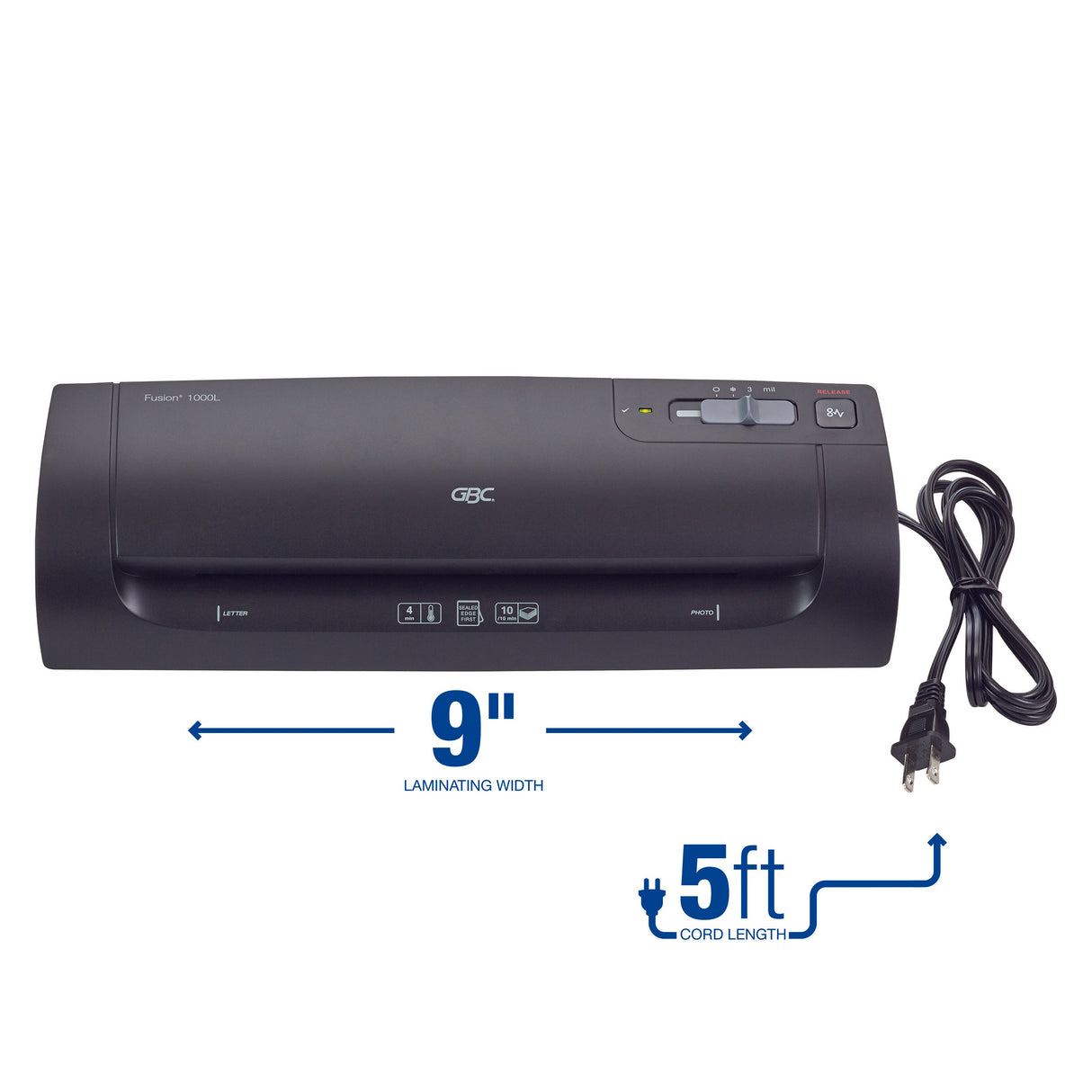 GBC Fusion 1000L 9" Pouch Laminator