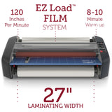 GBC HeatSeal Pinnacle 27 EZ Load Thermal Roll Laminator