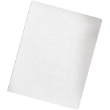 Fellowes Expressions Grain Presentation Covers - Oversize, White, Pack of 200
