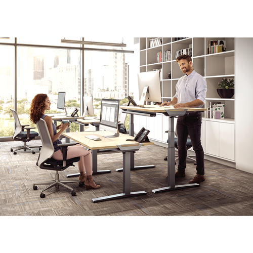 Fellowes High Pressure Laminate Desktop Maple - 60"x30"