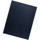 Fellowes Expressions Linen Presentation Covers - Letter Size, Navy Blue, Pack of 200