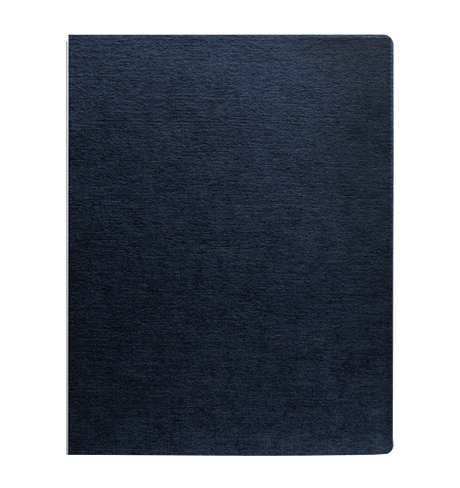 Fellowes Expressions Linen Presentation Covers - Oversize Navy 200ct Pack
