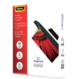 Fellowes Premium Thermal Laminating Pouches - ImageLast, Hassle-Free, Letter Size, 5 mil Thickness, Pack of 100
