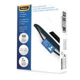 Fellowes Glossy Pouches - ID Tag Ready, 7 mil, 100 pack