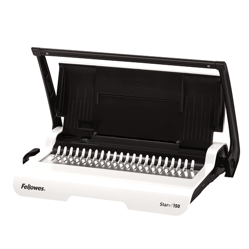 fellowes comb spine 5006501 Star+ 150 Manual Binding Machine Spectra Line Model:30 lb Green (≤ 150 Yards) The Fellowes Star+ 150 Ross Evolution FS Fly metered