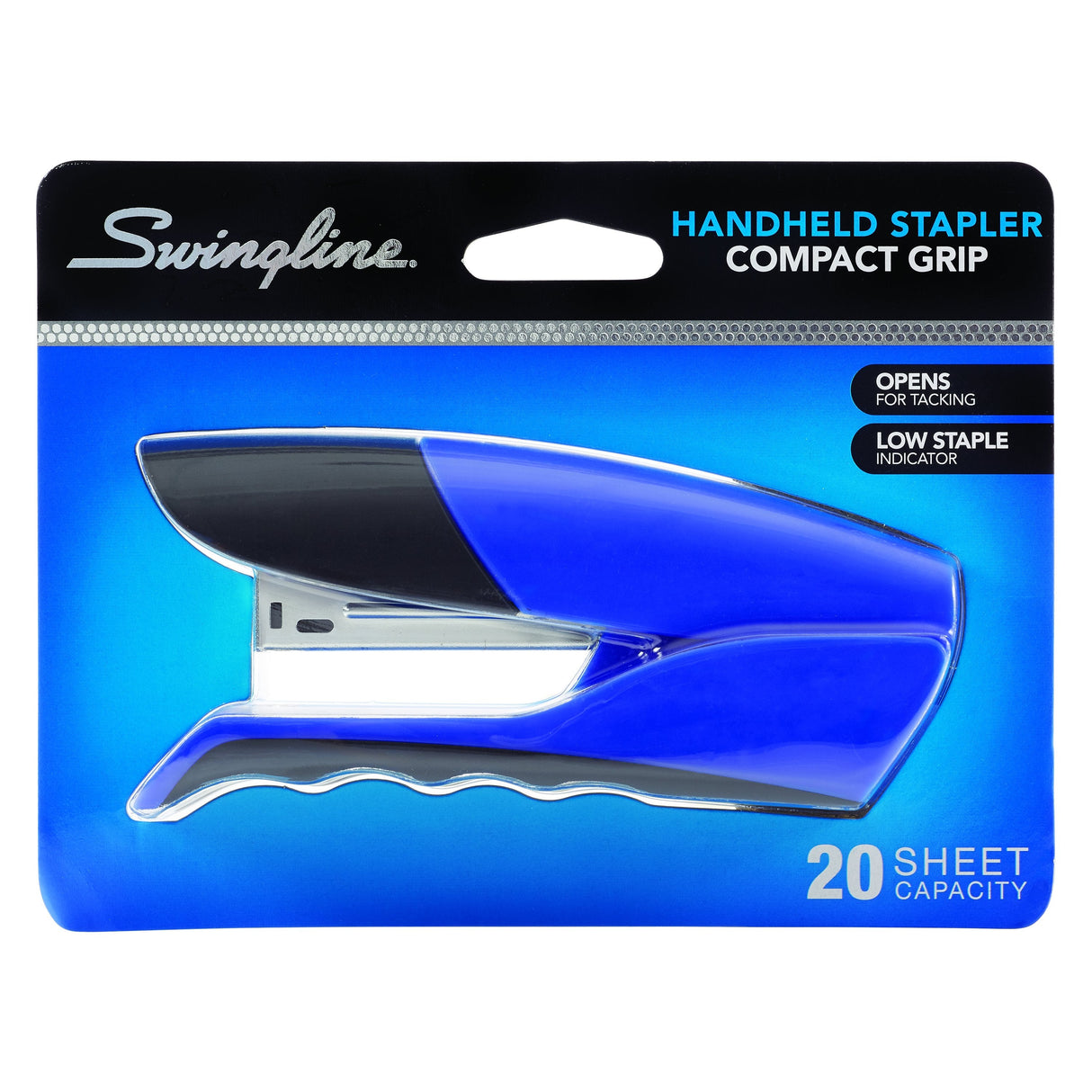 Swingline Compact Grip Stapler - Model 20C, Assorted Colors