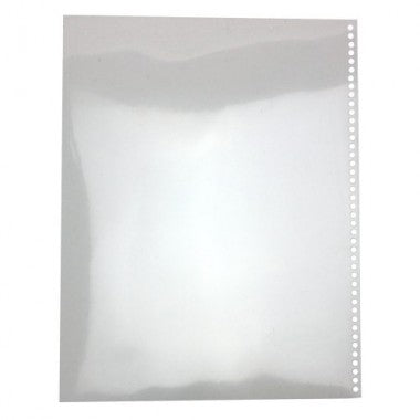 GBC 7mil 8.5"x11" Velobind Punched Clear View Covers (100pk)