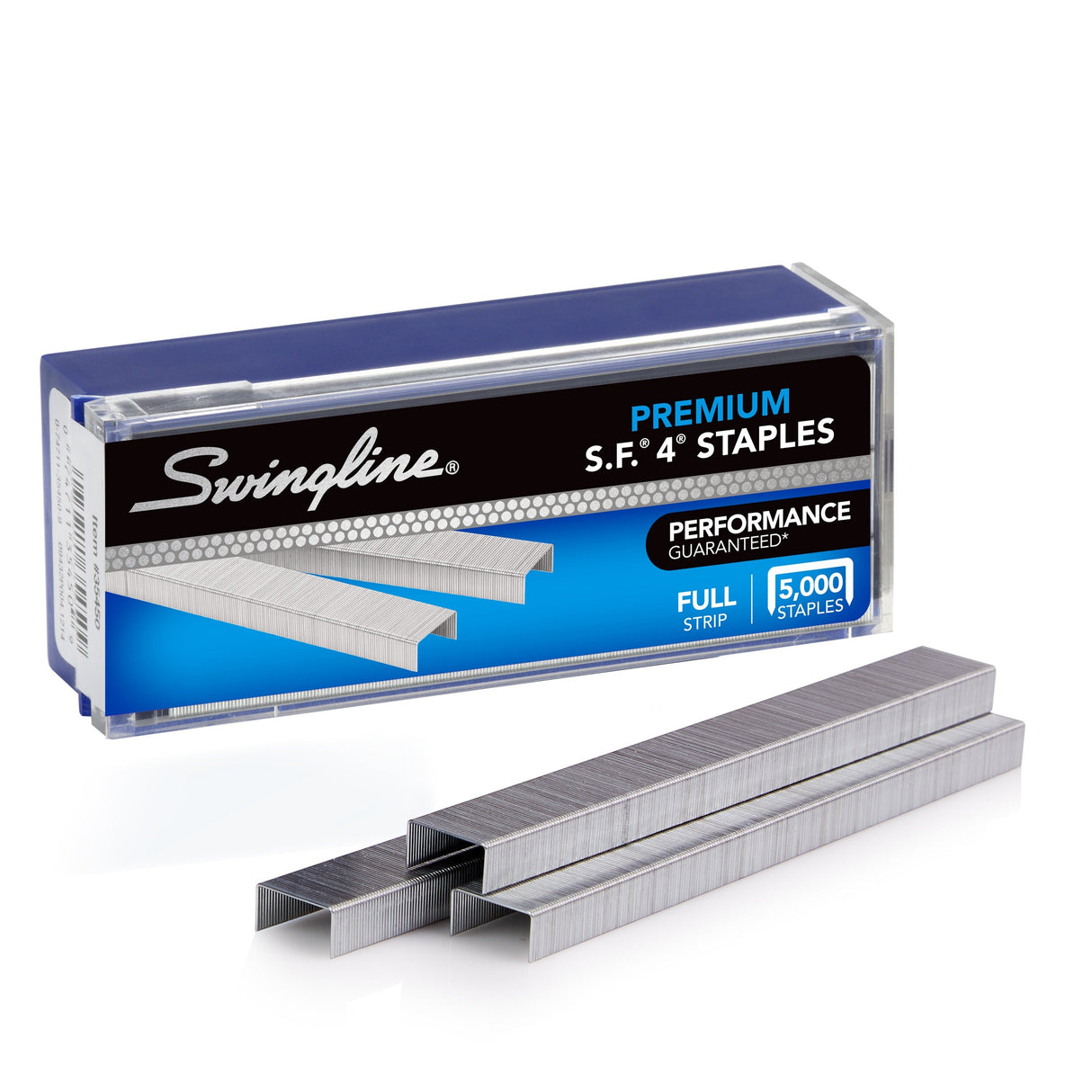 Swingline S.F. 4 Premium Staples, 1/4" Length, 210 Per Strip, 5,000/Box, 20 Pack - Office Stapling Essential