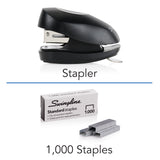 Swingline Tot Stapler, Built-in Staple Remover, 12 Sheets, Black