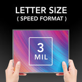 GBC EZUse Speed Pouches - Letter Size, 3 mil, 150 Pack