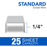 Swingline Standard Staples, 1/4" Length, 210 Per Strip, 5,000/Box