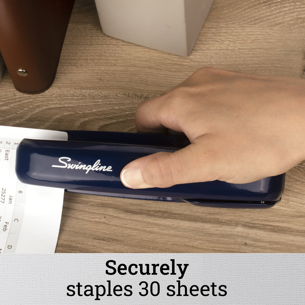 Swingline 747 Business Stapler - Royal Blue - 30 Sheet Capacity