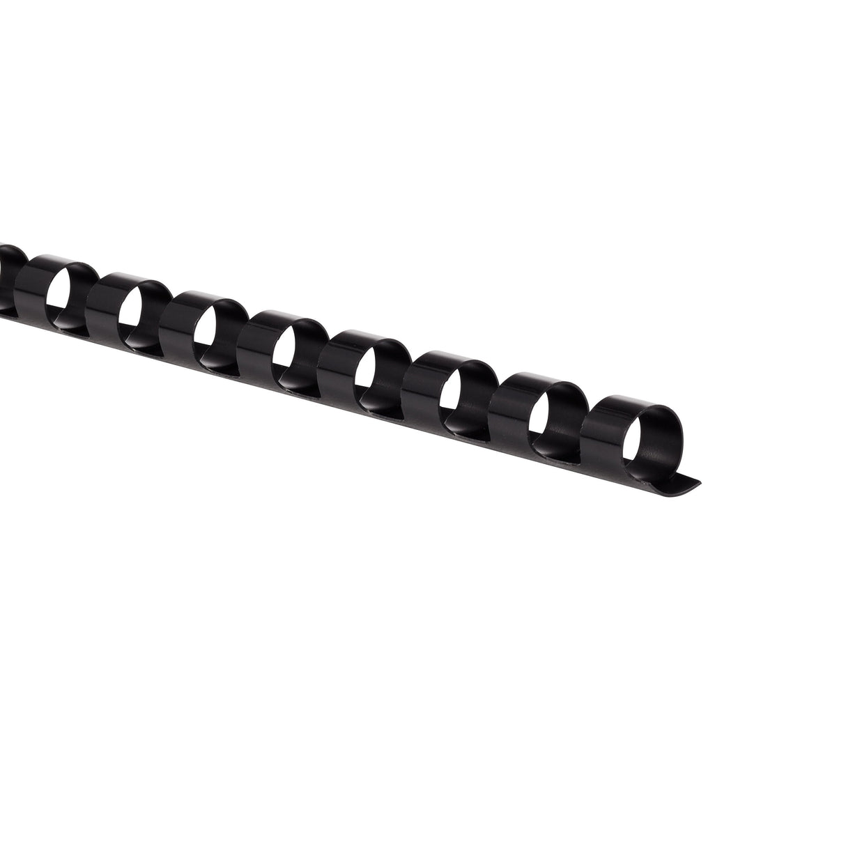 Mead CombBind Binding Spines, 5/16", Black, 125 Pack