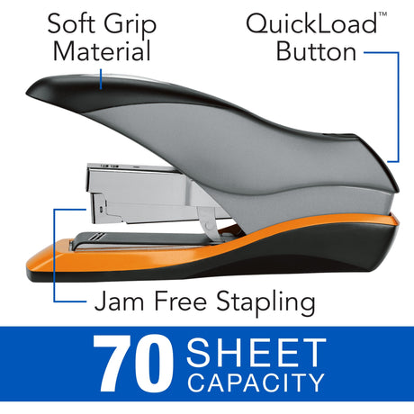 Swingline Optima 70 Silver Desk Stapler, 70 Sheets