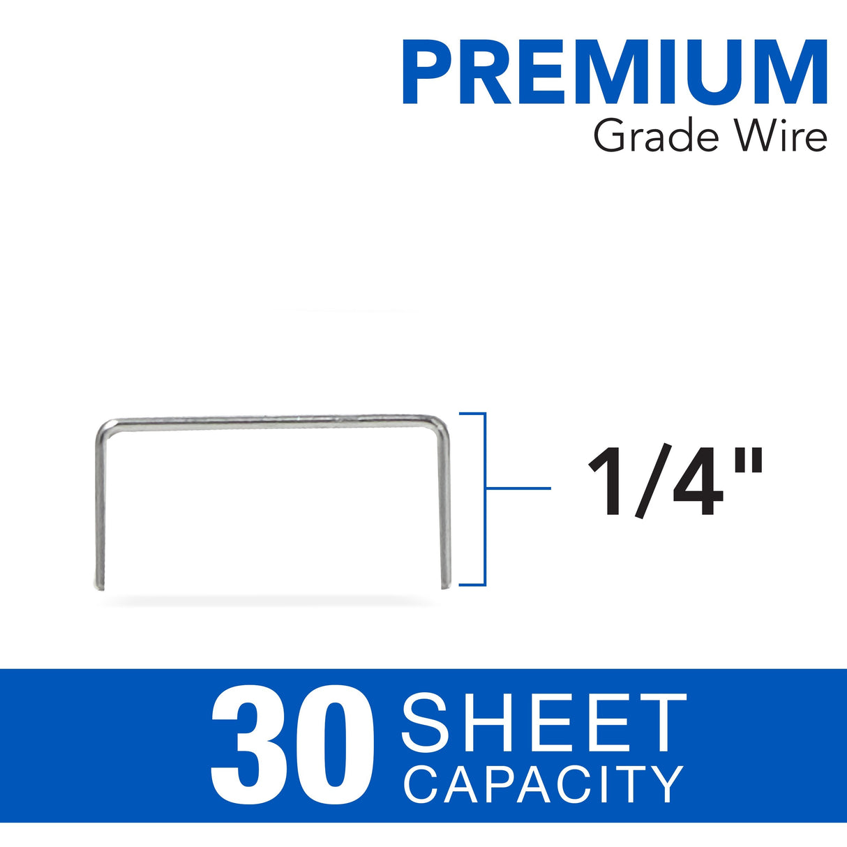 Swingline Standard Staple Cartridge, 5,000 Staples, 1/4" Leg Length