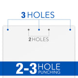 Swingline SmartTouch 3-Hole Punch - 20 Sheet Effortless Punching
