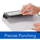 Swingline Easy Touch Heavy Duty Punch, 2-7 Holes, Adjustable Centers, 32 Sheets