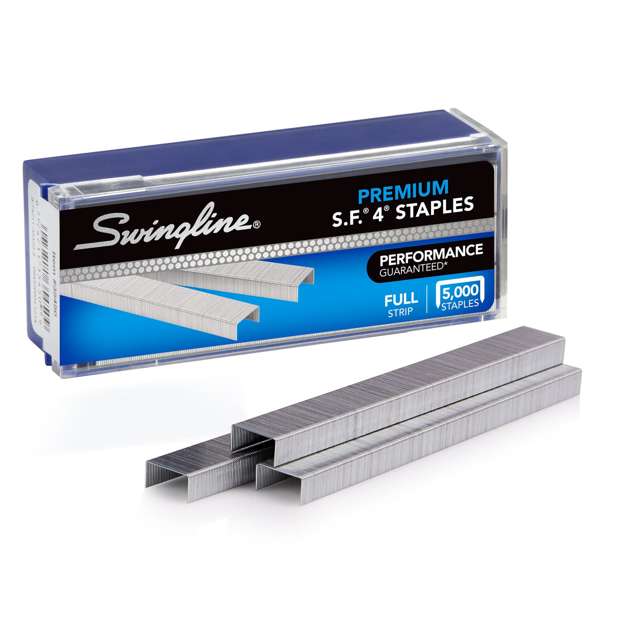 Swingline S.F. 4 Premium Staples, 1/4" Length, 210 Per Strip, 5,000/Box, 2 Pack - Stapling Essentials