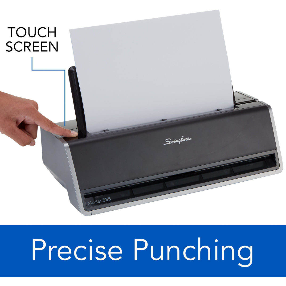 Swingline Electric Punch, Model 3H-28S, 3-Hole Punch
