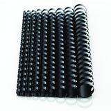 Mead CombBind 5/8" Black Binding Spines - Pack of 125