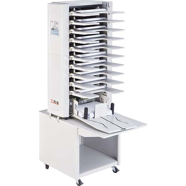 MBM FC 10 Automatic 10-Bin Friction Collator